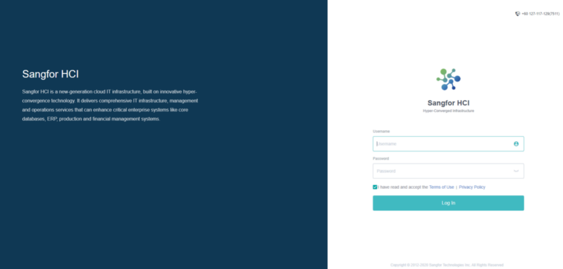 Asv Login Platform Login-Hyper Converged Infrastructure (HCI/aSV)-Sangfor ...