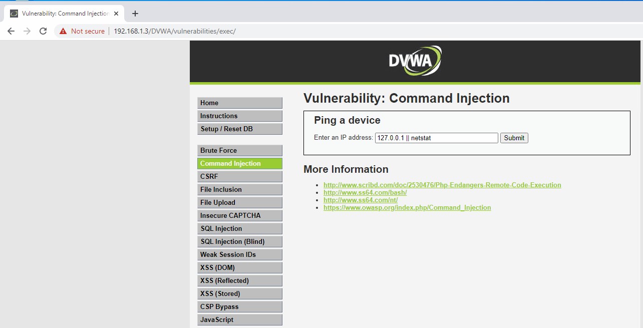 OS Command Injection Attack-Athena NGFW (Next-Generation Firewall ...