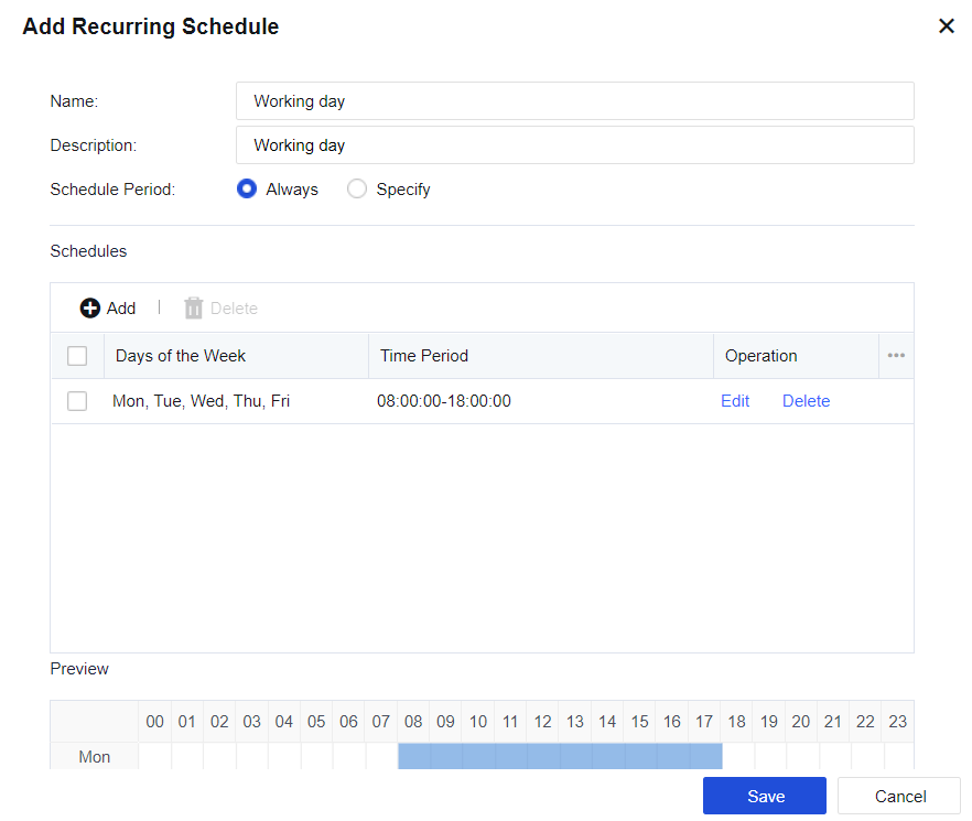 A screenshot of a schedule

Description automatically generated